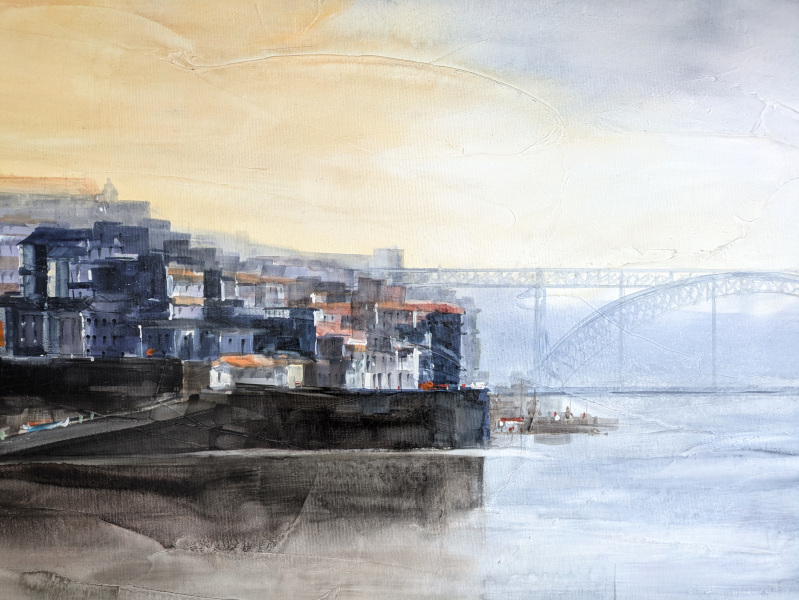 António Neves - Vista do Porto