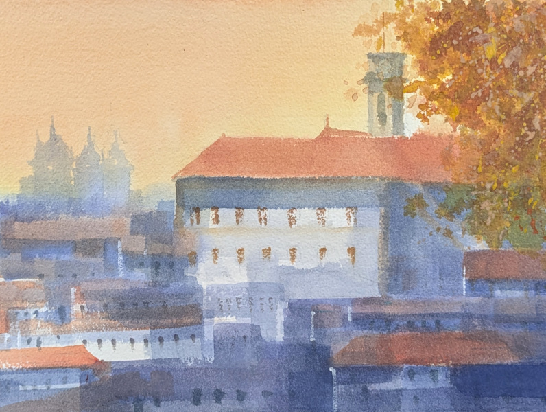 António Neves - Vista de Coimbra