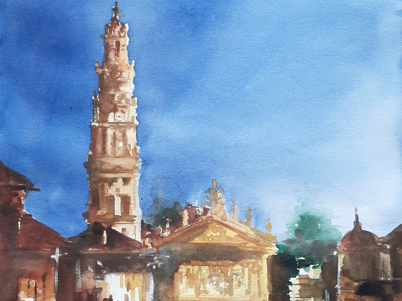 António Neves - Vista do Porto | Clérigos
