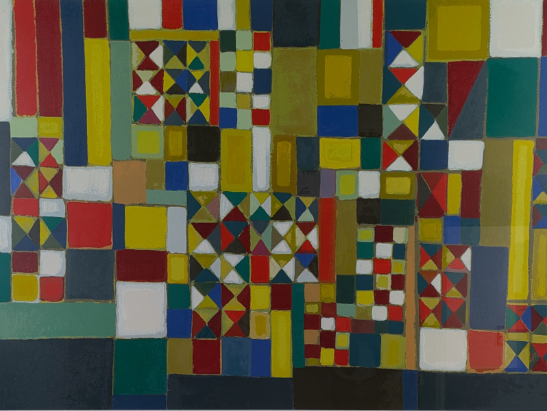 Manuel Cargaleiro - The Geometrical Composition of Summer