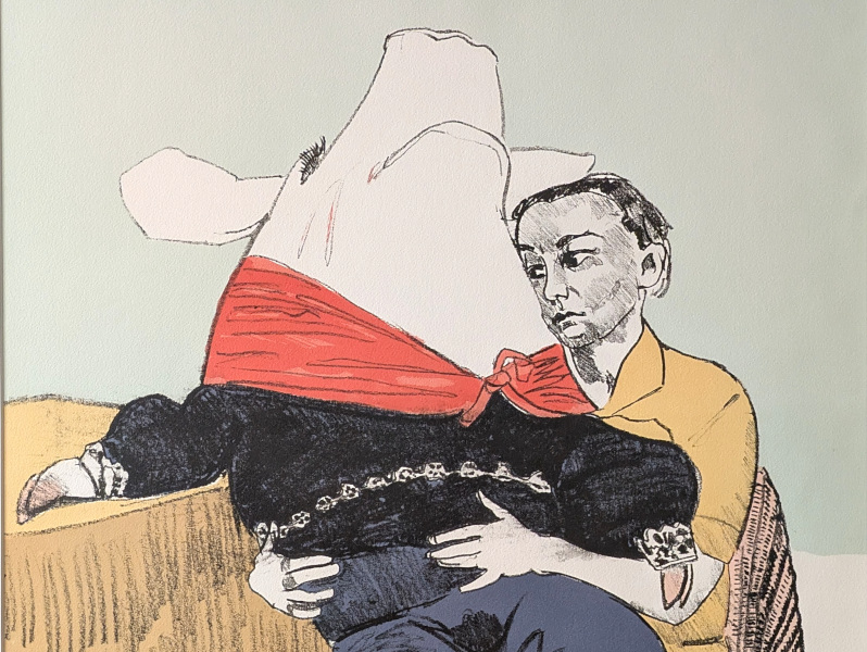 Paula Rego - Galanteio do Príncipe Porco